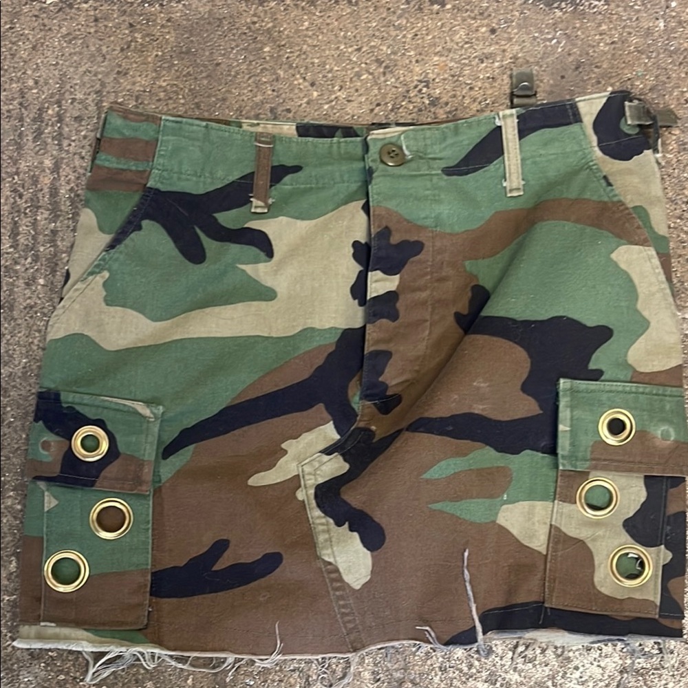 Camouflage Cargo Men Shorts